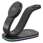 3-in-1 Universal Wireless Charger for Phone, Earbuds & Watch, 15W