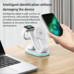 3-in-1 Universal Wireless Charger for Phone, Earbuds & Watch, 15W - Image 7
