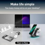 3-in-1 Universal Wireless Charger for Phone, Earbuds & Watch, 15W - Image 8