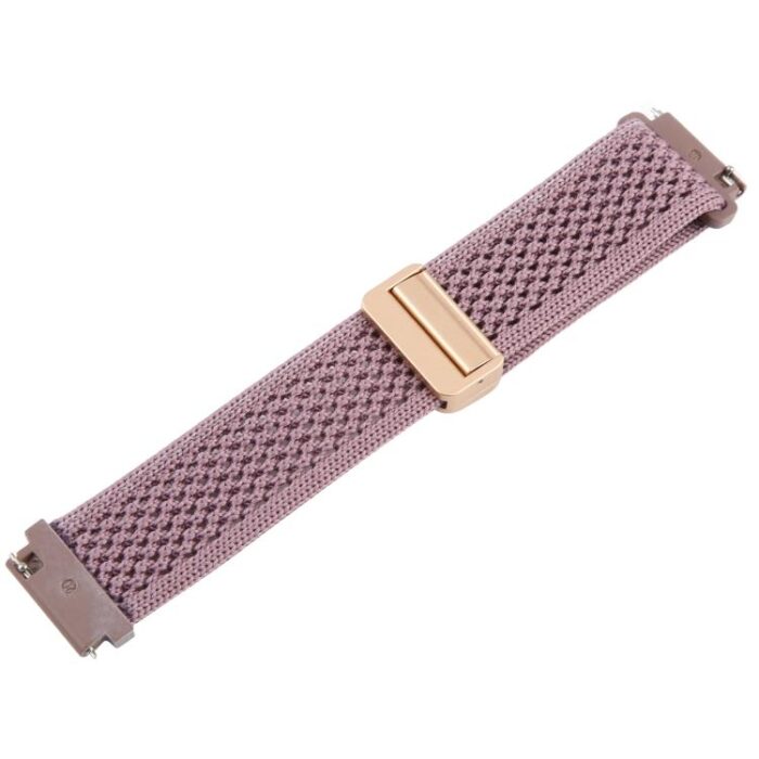 Magnetic Buckle Knitted Nylon Watch Strap, 18mm / 20mm - Image 4