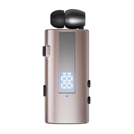 K92 Collar Clip Bluetooth Headset, 50h, Dual Phone, Vibrate Alerts