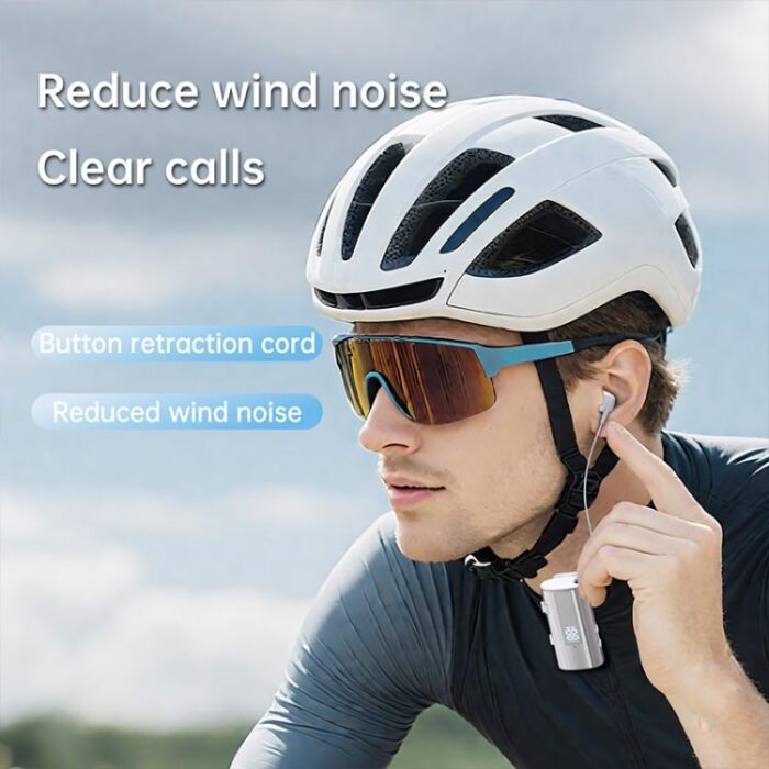 K92 Collar Clip Bluetooth Headset, 50h, Dual Phone, Vibrate Alerts - Image 5