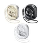 WK Beluga S18 Clip-On Open-Ear Wireless Earbuds, Bluetooth 5.4, LED Display - Image 3