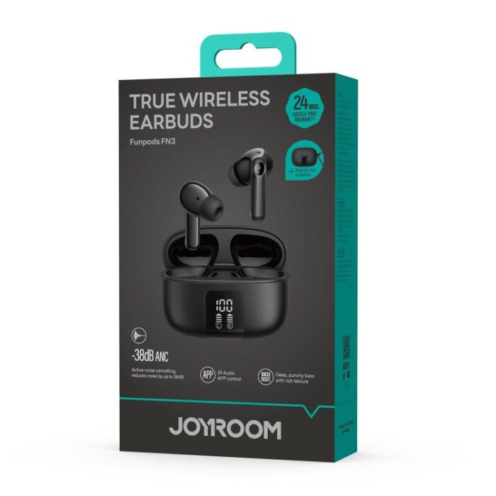 JOYROOM Funpods JR-FN3 ANC Wireless Earbuds, 38 dB, App EQ - Image 9