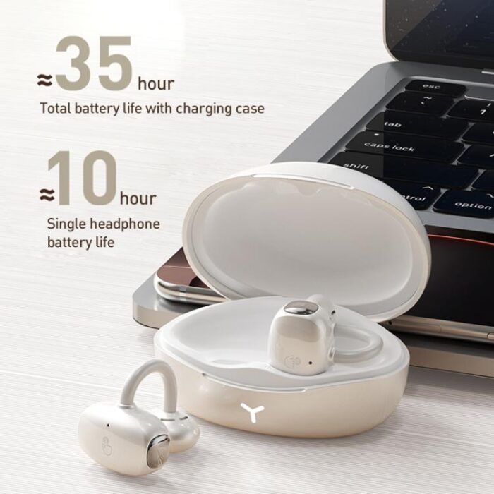 ZGA GS24 Ear Clip Wireless Earbuds, Bluetooth 6.0, 8h Music - Image 4