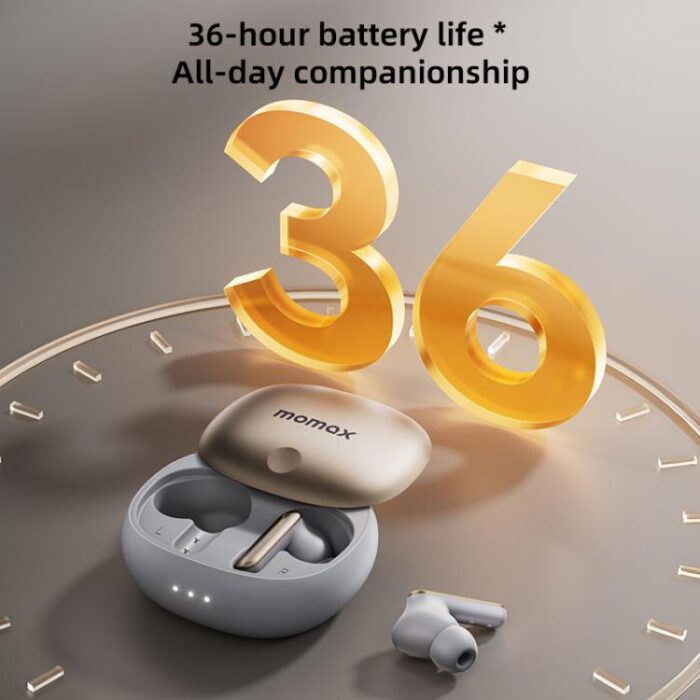 MOMAX 1-Vibe Lite ANC True Wireless Earbuds, Bluetooth 5.4 - Image 18
