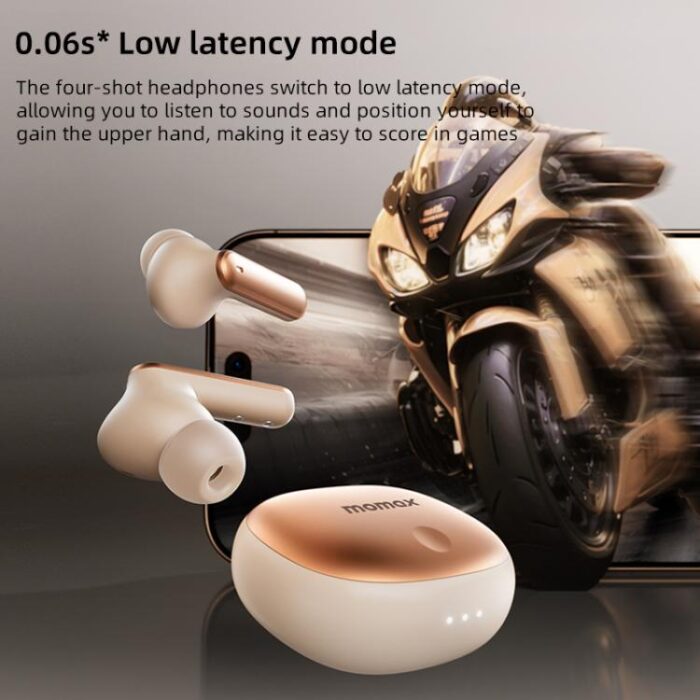 MOMAX 1-Vibe Lite ANC True Wireless Earbuds, Bluetooth 5.4 - Image 16