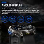 Zeblaze Vibe 8 Rugged Outdoor Smartwatch, 1.43" AMOLED, 5ATM, Flashlight - Image 9