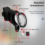 MagSafe Suction Cup Phone Holder with Mirror, 360-Degree - Image 15