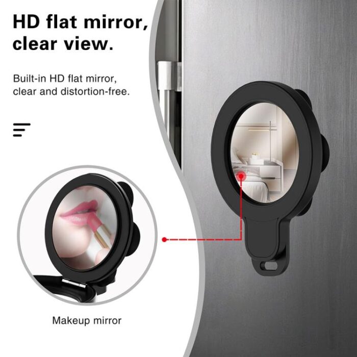 MagSafe Suction Cup Phone Holder with Mirror, 360-Degree - Image 8