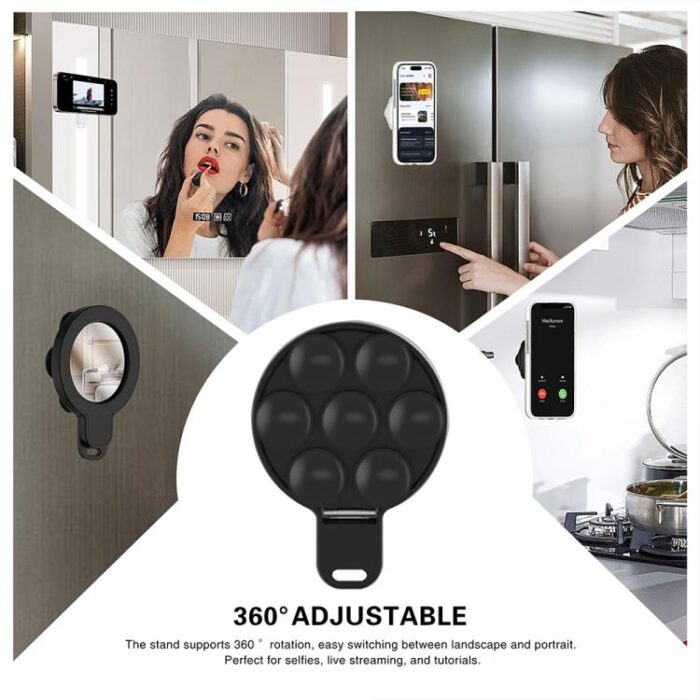 MagSafe Suction Cup Phone Holder with Mirror, 360-Degree - Image 9