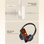 F4 Over-Ear ANC and ENC Wireless Headphones, Bluetooth 5.4, 40 mm - Image 4