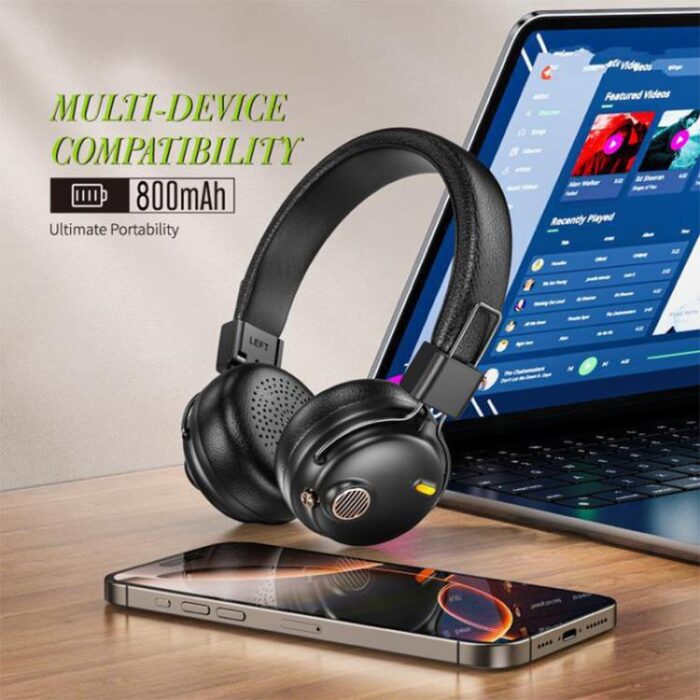 FUNK Over-Ear ANC Wireless Headphones with Mic, Bluetooth 5.4 - Image 10