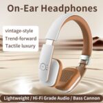 LC-3200 Retro Foldable Bluetooth 6.0 On-Ear Headphones - Image 4
