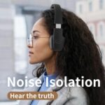 LC-3200 Retro Foldable Bluetooth 6.0 On-Ear Headphones - Image 7
