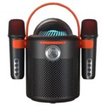Lebo Y11 Karaoke Bluetooth Speaker with 2 Wireless Microphones