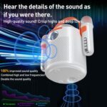 Lebo Y11 Karaoke Bluetooth Speaker with 2 Wireless Microphones - Image 4