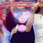 Lebo Y11 Karaoke Bluetooth Speaker with 2 Wireless Microphones - Image 9