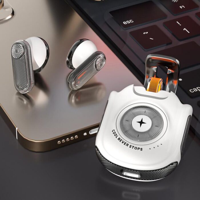 Q12 Semi-In-Ear Bluetooth 5.4 Earbuds with Remote Photo Control - Image 4