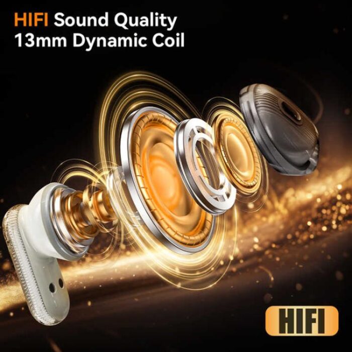 Q12 Semi-In-Ear Bluetooth 5.4 Earbuds with Remote Photo Control - Image 5