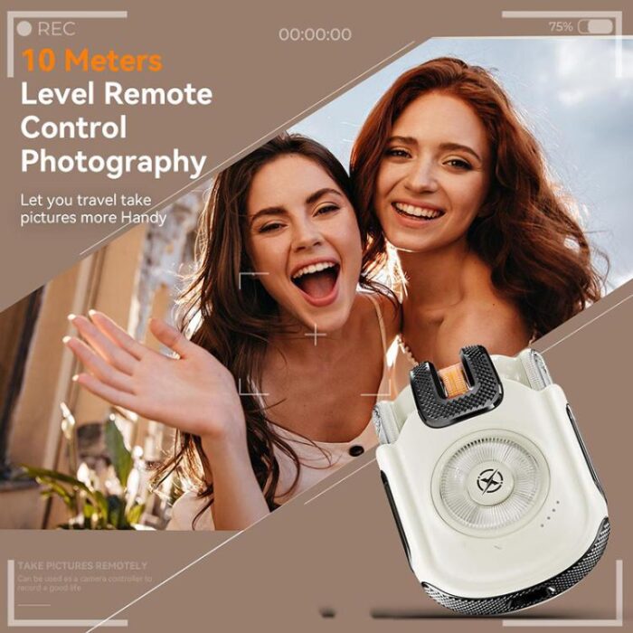 Q12 Semi-In-Ear Bluetooth 5.4 Earbuds with Remote Photo Control - Image 7