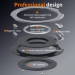 Ultra-Slim Magnetic Aluminium Tablet Stand, N52 Magnets, 58 g - Image 12