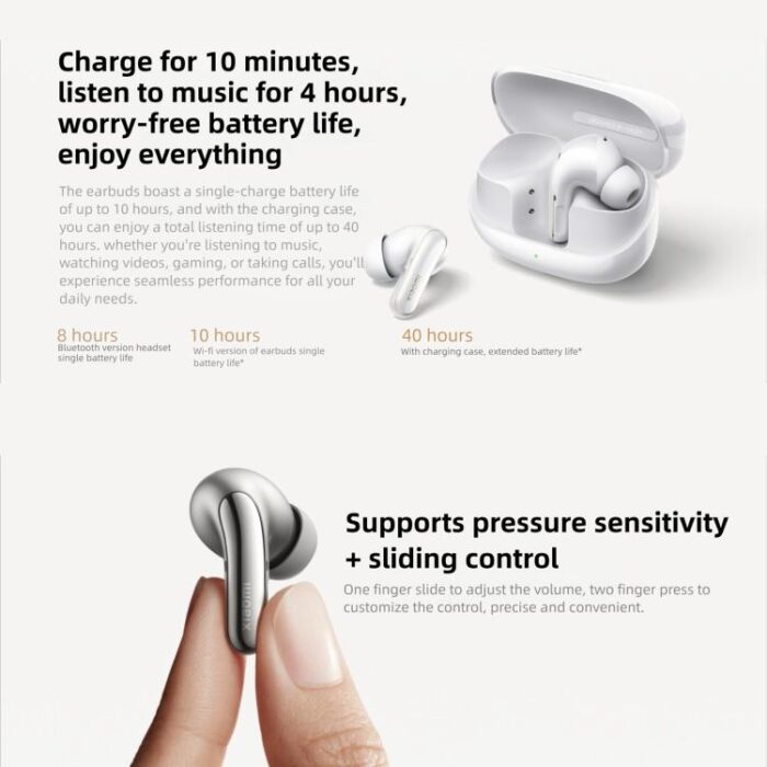 Xiaomi Buds 5 Pro Wireless Earbuds, 55 dB ANC, Bluetooth 5.4, Harman Tuned - Image 9