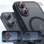 XDcase Magnetic Frosted Case for iPhone 17, 17 Pro, 17 Pro Max & Air, MagSafe-Compatible - Image 3