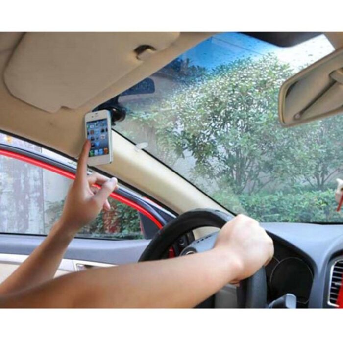 Universal Windscreen Phone Mount with 8 Suction Cups, 360-Degree - Image 9
