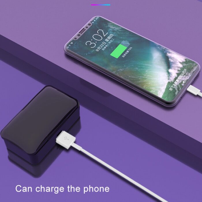 G10 Wireless Earbuds with LED Display Charging Case & Power Bank - Image 10