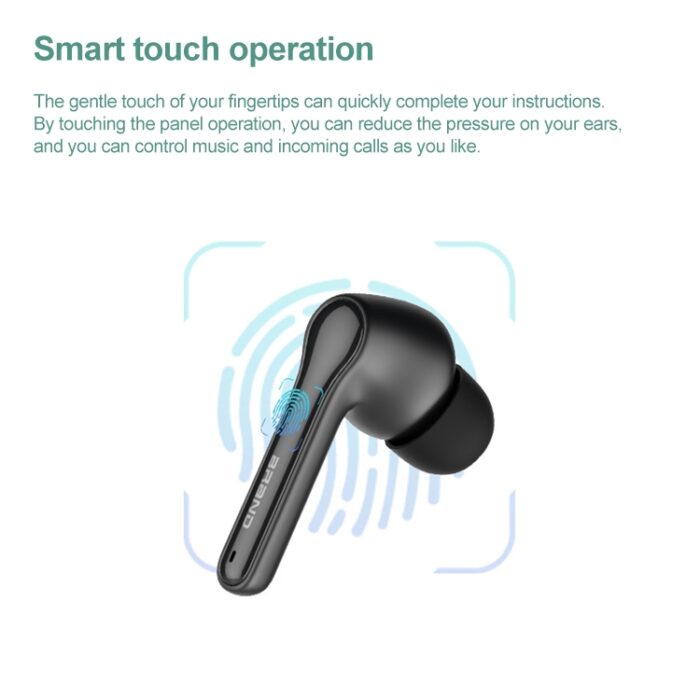 ETE-51 Sports Wireless Earbuds, Touch Control, USB-C - Image 3