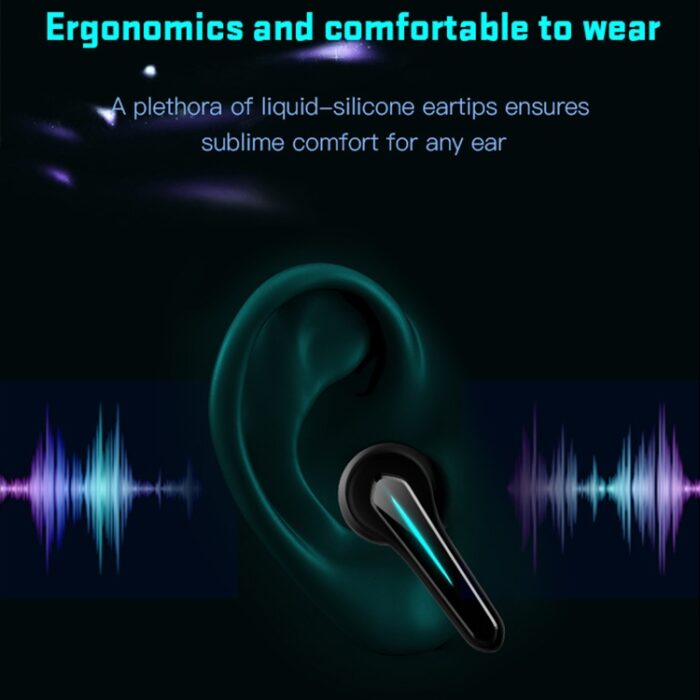 ETE-55 Low-Latency Gaming Earbuds, Bluetooth 5.0, 6h - Image 4