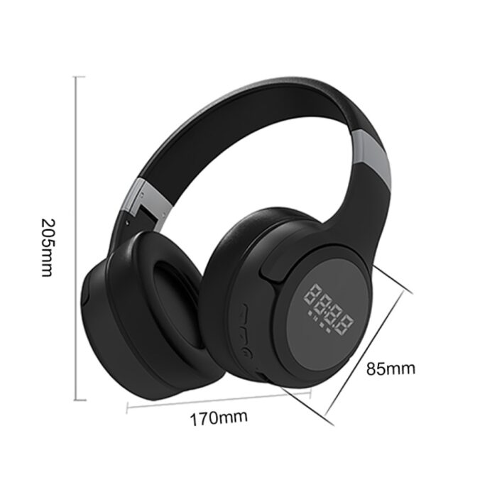 ZEALOT B28 Foldable Over-Ear Bluetooth Headphones with LCD Display - Image 3