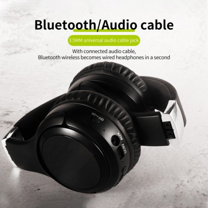 ZEALOT B28 Foldable Over-Ear Bluetooth Headphones with LCD Display - Image 5
