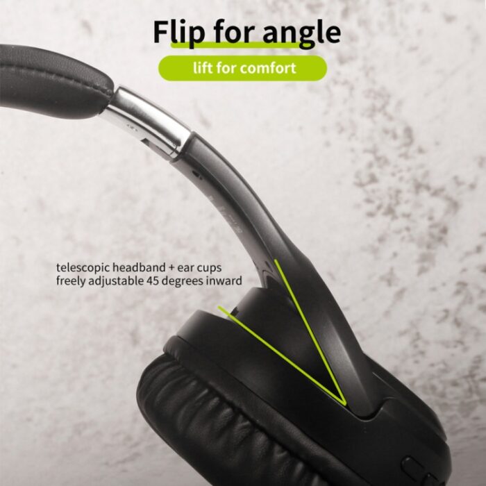 ZEALOT B28 Foldable Over-Ear Bluetooth Headphones with LCD Display - Image 6