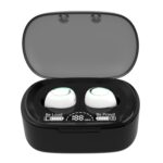 MD06 Mini Wireless Earbuds with Digital Display, IPX3, 1200 mAh Case