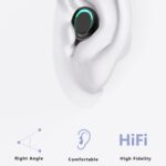 MD06 Mini Wireless Earbuds with Digital Display, IPX3, 1200 mAh Case - Image 2