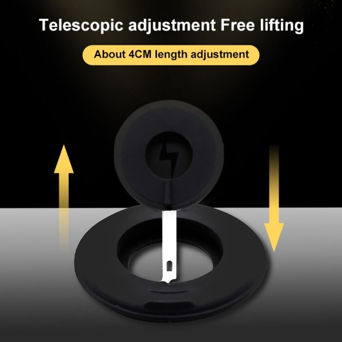 2-in-1 Silicone Stand for iPhone and Apple Watch Chargers, Telescopic - Image 6