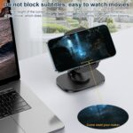 FD5 B028 Foldable Rotating Phone and Tablet Holder, 360-Degree - Image 5