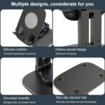 FD5 B028 Foldable Rotating Phone and Tablet Holder, 360-Degree - Image 7