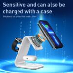 B17 3-in-1 Magnetic Wireless Charging Stand, 15W - Image 5