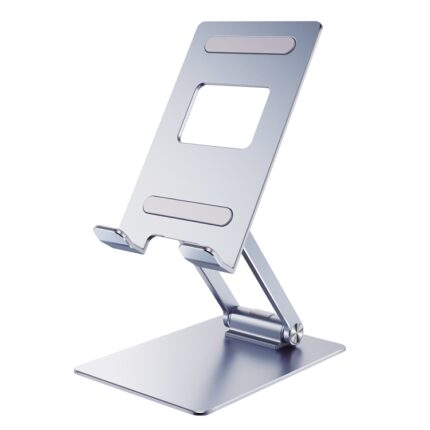 R-JUST SJ33 Aluminium Folding Phone and Tablet Stand, Dual Hinge