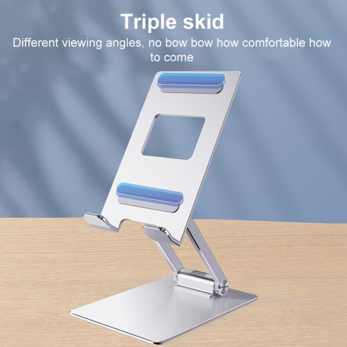 R-JUST SJ33 Aluminium Folding Phone and Tablet Stand, Dual Hinge - Image 3
