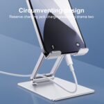 R-JUST SJ33 Aluminium Folding Phone and Tablet Stand, Dual Hinge - Image 4