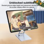 R-JUST SJ33 Aluminium Folding Phone and Tablet Stand, Dual Hinge - Image 7