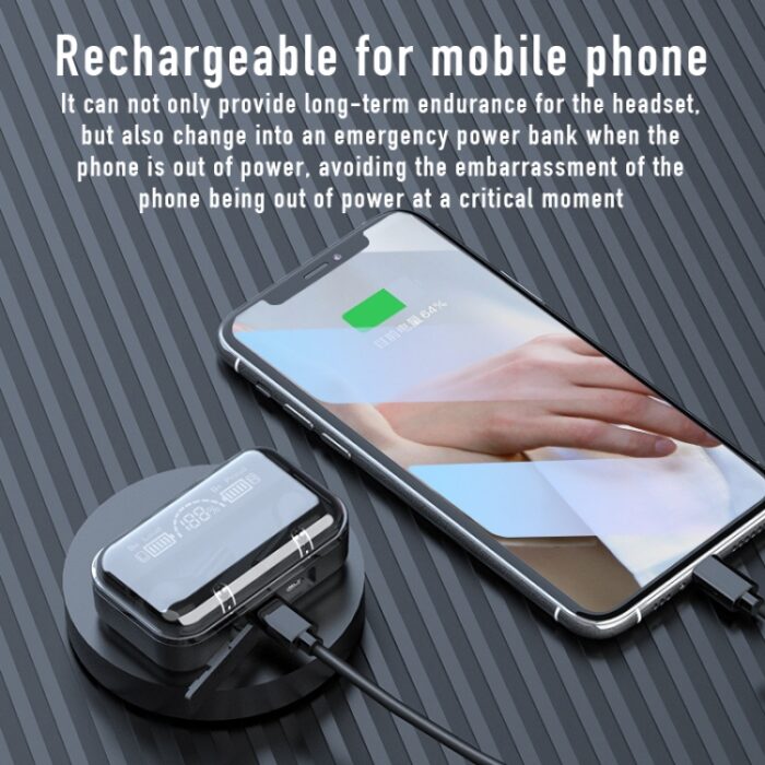 278 Noise Cancelling Wireless Earbuds with LED Display & Voice Assistant - Image 14