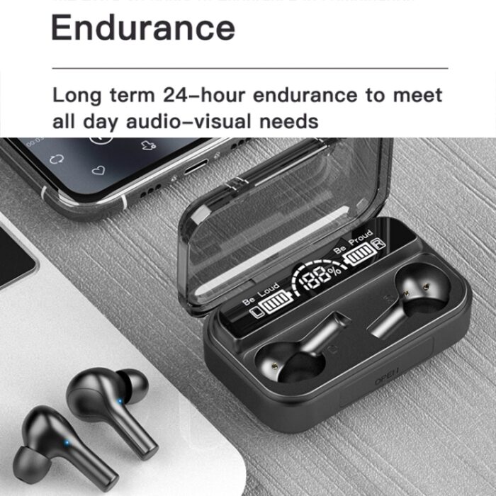 278 Noise Cancelling Wireless Earbuds with LED Display & Voice Assistant - Image 8