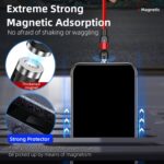 3-in-1 Magnetic Rotating Charging Cable, Lightning, USB-C, Micro USB - Image 11