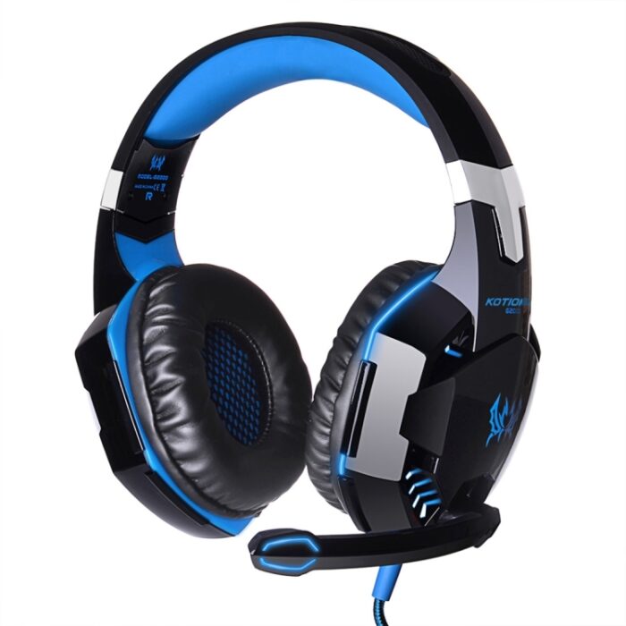 KOTION EACH G2000 Over-Ear Gaming Headset with Mic and LED - Image 2