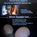 KOTION EACH G2000 Over-Ear Gaming Headset with Mic and LED - Image 11
